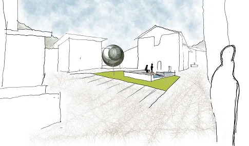 schizzo progetto claudio cortella